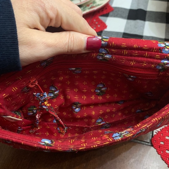 Vera Bradley Provincial Red purse - Picture 3 of 4